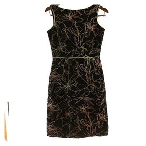 Black Tori Richard Sheath Dress sz 6